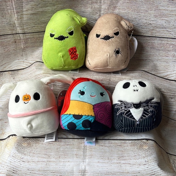 Squishmallows Toys The Nightmare Before Christmas Squishmallow Set